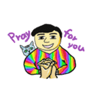 David and his animals（個別スタンプ：1）