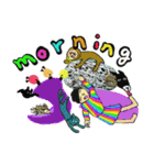 David and his animals（個別スタンプ：24）