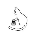 白猫のミー（個別スタンプ：31）