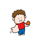 カンフー子供とカンフー豚（個別スタンプ：5）