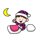 カンフー子供とカンフー豚（個別スタンプ：19）