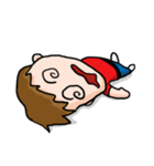 カンフー子供とカンフー豚（個別スタンプ：21）