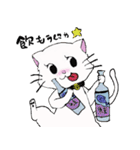 salmon cat（個別スタンプ：1）