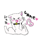 salmon cat（個別スタンプ：11）