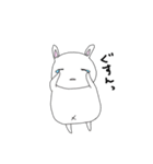うさぎのららちゃん（個別スタンプ：3）