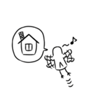 インコとウサギのかわいいスタンプ（個別スタンプ：15）