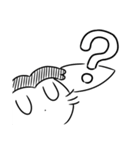 インコとウサギのかわいいスタンプ（個別スタンプ：40）