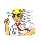 筋肉少年（個別スタンプ：21）