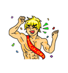 筋肉少年（個別スタンプ：23）