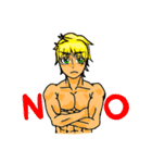 筋肉少年（個別スタンプ：36）