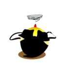 Round Emperor Penguin（個別スタンプ：7）