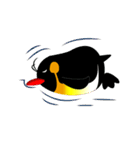 Round Emperor Penguin（個別スタンプ：9）