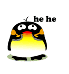 Round Emperor Penguin（個別スタンプ：14）