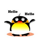 Round Emperor Penguin（個別スタンプ：15）