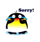 Round Emperor Penguin（個別スタンプ：33）