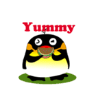Round Emperor Penguin（個別スタンプ：40）