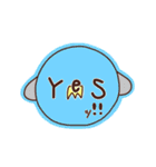日常会話なアルゴンくん！（個別スタンプ：37）