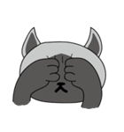 a iife of fat siames cat（個別スタンプ：19）