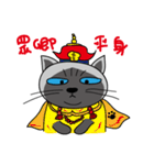 a iife of fat siames cat（個別スタンプ：21）