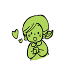 みどりのみかちゃん（個別スタンプ：9）
