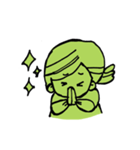 みどりのみかちゃん（個別スタンプ：22）