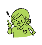 みどりのみかちゃん（個別スタンプ：25）