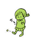 みどりのみかちゃん（個別スタンプ：36）