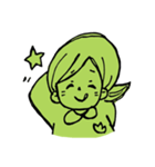 みどりのみかちゃん（個別スタンプ：37）