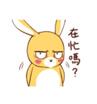 Ugly rabbit by BiBi（個別スタンプ：9）