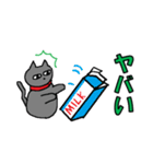 黒猫のステア君（個別スタンプ：23）