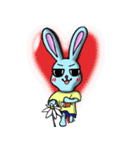 「世の中ちょろい」うさぎ（個別スタンプ：29）