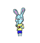 「世の中ちょろい」うさぎ（個別スタンプ：37）
