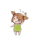 ふうちゃんとくまおの日常（個別スタンプ：5）
