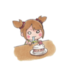 ふうちゃんとくまおの日常（個別スタンプ：14）