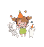 ふうちゃんとくまおの日常（個別スタンプ：29）