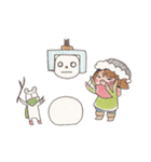 ふうちゃんとくまおの日常（個別スタンプ：38）