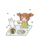 ふうちゃんとくまおの日常（個別スタンプ：40）