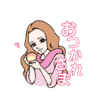 キャバ嬢の姫スタンプ Ver.1.02（個別スタンプ：1）
