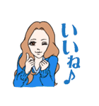 キャバ嬢の姫スタンプ Ver.1.02（個別スタンプ：9）