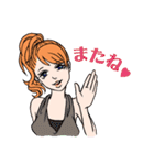 キャバ嬢の姫スタンプ Ver.1.02（個別スタンプ：34）