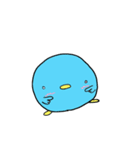 幸せの青い鳥ちゃんズ（個別スタンプ：21）