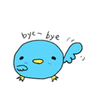 幸せの青い鳥ちゃんズ（個別スタンプ：40）