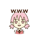 目が死んでる系女子 やよい 2（個別スタンプ：9）