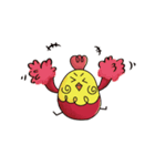 Chickling ＆ Apple Bear（個別スタンプ：2）
