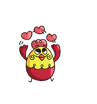Chickling ＆ Apple Bear（個別スタンプ：8）