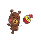 Chickling ＆ Apple Bear（個別スタンプ：16）