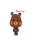 Chickling ＆ Apple Bear（個別スタンプ：28）