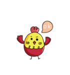 Chickling ＆ Apple Bear（個別スタンプ：35）