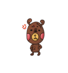 Chickling ＆ Apple Bear（個別スタンプ：38）