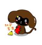 Black baby(Black LuLu)（個別スタンプ：40）